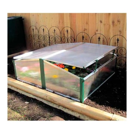 Exaco Trading Co. Easy-Fix Double Cold-Frame, 48"L x 40"W x 16"H CF 120/100
